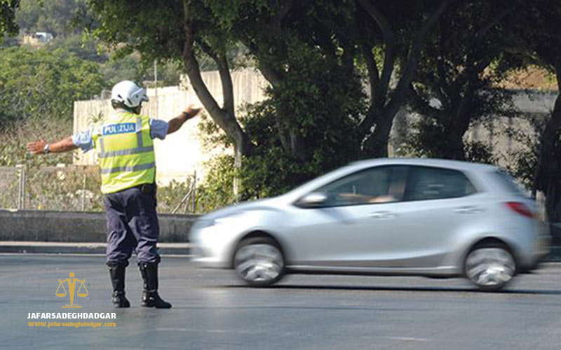 اعتراض به جریمه خودرو توسط راننده